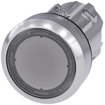 Siemens SIRIUS ACT Series Clear Latching Push Button, 22mm Cutout, IP66, IP67, IP69K
