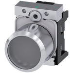 Siemens SIRIUS ACT Series Clear Momentary Push Button Head, 22mm Cutout, IP66, IP67, IP69K