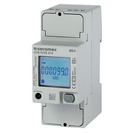 48503047 | Socomec COUNTIS 1 Phase LCD Energy Meter, 90mm Cutout Height