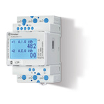 7M.38.8.400.0112 | Finder 7M 3 Phase LCD Energy Meter, 95.4mm Cutout Height
