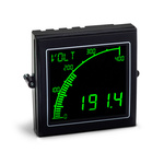 Trumeter APM-M1-APO , LCD Digital Panel Multi-Function Meter for Current, Frequency, Voltage, 68mm x 68mm