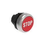 Lovato LPCB11 Series Push Button Head, 22mm Cutout