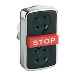Schneider Electric Harmony XB4 Series Red Spring Return Push Button Head, 22mm Cutout, IP69