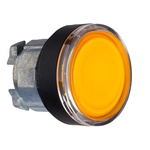 Schneider Electric Harmony XB4 Series Orange Illuminated Spring Return Push Button Head, 22mm Cutout, IP66, IP67,