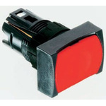 Schneider Electric Harmony XB6 Series Red Illuminated Spring Return Push Button Head, 16mm Cutout, IP65