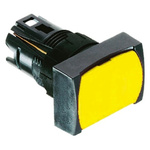 Schneider Electric Harmony XB6 Series Yellow Illuminated Spring Return Push Button Head, 16mm Cutout, IP65