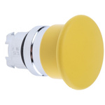 Schneider Electric Harmony XB4 Series Yellow Spring Return Push Button Head, 22mm Cutout, IP66, IP69K