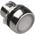 Allen Bradley 800F Series Clear Illuminated Momentary Push Button Head, 22mm Cutout, IP65