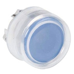 Schneider Electric Harmony XB4 Series Blue Spring Return Push Button Head, 22mm Cutout, IP66, IP67