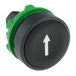 Schneider Electric Harmony XB5 Series Black Spring Return Push Button Head, 22mm Cutout, IP66, IP67, IP69K