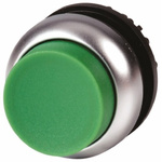 Eaton RMQ Titan M22 Series Green Illuminated Maintained Push Button Head, 22mm Cutout, IP69K