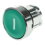 Schneider Electric Harmony XB4 Series Green Spring Return Push Button Head, 22mm Cutout, IP66, IP67, IP69K