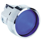 Schneider Electric Harmony XB4 Series Blue Spring Return Push Button Head, 22mm Cutout, IP66, IP67, IP69K