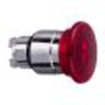 Schneider Electric Harmony XB4 Series Red Illuminated Spring Return Push Button Head, 22mm Cutout, IP66, IP67, IP69K