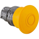 Schneider Electric Harmony XB4 Series Orange Illuminated Latching Push Button Head, 22mm Cutout, IP66, IP69K