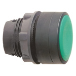 Schneider Electric Harmony XB5 Series Green Spring Return Push Button Head, 22mm Cutout, IP66, IP67, IP69K