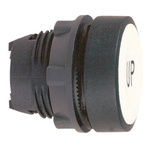 Schneider Electric Harmony XB5 Series White Spring Return Push Button Head, 22mm Cutout, IP66, IP67, IP69K