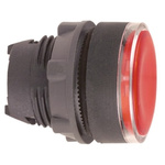 Schneider Electric Harmony XB5 Series Red Spring Return Push Button Head, 22mm Cutout, IP66, IP67, IP69K