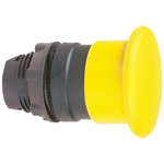 Schneider Electric Harmony XB5 Series Yellow Spring Return Push Button Head, 22mm Cutout, IP66, IP69K