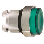 Schneider Electric Harmony XB4 Series Green Illuminated Maintained Push Button Head, 22mm Cutout, IP67, IP69K