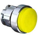 Schneider Electric Harmony XB4 Series Yellow Spring Return Push Button Head, 22mm Cutout, IP66, IP67, IP69K