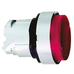 Schneider Electric Harmony XB4 Series Red Illuminated Spring Return Push Button Head, 22mm Cutout, IP66, IP69K