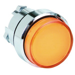 Schneider Electric Harmony XB4 Series Orange Illuminated Spring Return Push Button Head, 22mm Cutout, IP66, IP69K