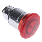 Schneider Electric Harmony XB4 Series Red Illuminated Latching Push Button Head, 22mm Cutout, IP66, IP69K