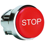 Schneider Electric Harmony XB4 Series Red Spring Return Push Button Head, 22mm Cutout, IP66, IP67, IP69K