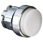 Schneider Electric Harmony XB4 Series White Spring Return Push Button Head, 22mm Cutout, IP66, IP67, IP69K