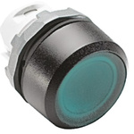 ABB Modular Series Green Momentary Push Button Head, 22mm Cutout, IP66