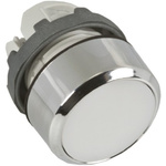 ABB Modular Series White Momentary Push Button Head, 22mm Cutout, IP66
