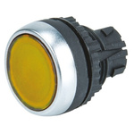 BACO Yellow Spring Return Push Button Head, 22mm Cutout, IP66