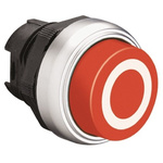 Lovato Platinum Series Red Spring Return Push Button Head, 22mm Cutout, IP66, IP67, IP69K