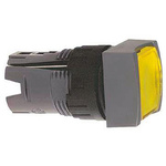 Schneider Electric Harmony XB6 Series Yellow Momentary Push Button Head, 16mm Cutout, IP65