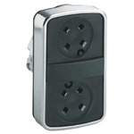 Schneider Electric Harmony XB4 Series Black Momentary Push Button Head, 22mm Cutout, IP67