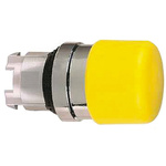 Schneider Electric Harmony XB4 Series Yellow Momentary Push Button Head, 22mm Cutout, IP66, IP69K