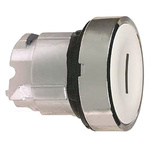 Schneider Electric Harmony XB4 Series White Momentary Push Button Head, 22mm Cutout, IP66, IP67, IP69K