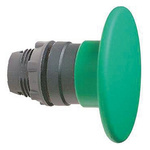 Schneider Electric Harmony XB5 Series Green Momentary Push Button Head, 22mm Cutout, IP66, IP67, IP69K