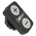 Schneider Electric Harmony XB5 Series Black, White Momentary Push Button Head, 22mm Cutout, IP66, IP67, IP69K