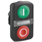 Schneider Electric Harmony XB5 Series Black, White Momentary Push Button Head Cap, 22mm Cutout, IP66, IP67, IP69K