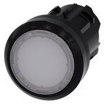 Siemens SIRIUS ACT Series White Illuminated Momentary Push Button Head, 22mm Cutout, IP66, IP67, IP69K