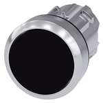 Siemens SIRIUS ACT Series Black Momentary Push Button Head, 22mm Cutout, IP66, IP67, IP69K