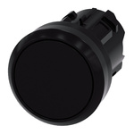 Siemens SIRIUS ACT Series Black Latching Push Button Head, 22mm Cutout, IP66, IP67, IP69K