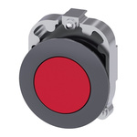 Siemens SIRIUS ACT Series Red Latching Push Button Head, 30mm Cutout, IP66, IP67, IP69K