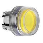 Schneider Electric Harmony XB4 Series Yellow Momentary Push Button Head, 22mm Cutout, IP66, IP67