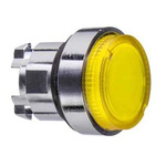 Schneider Electric Harmony XB4 Series Yellow Momentary Push Button Head, 22mm Cutout, IP66, IP69K