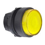 Schneider Electric Harmony XB5 Series Yellow Momentary Push Button Head, 22mm Cutout, IP66, IP69K
