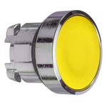 Schneider Electric Harmony XB5 Series Yellow Momentary Push Button Head, 22mm Cutout, IP66, IP67