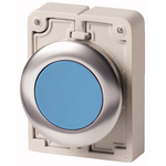 Eaton RMQ Titan M30 Series Blue Momentary Push Button, 30mm Cutout, IP67